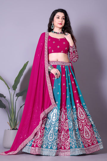 Pink Designer Lehenga Choli Edition